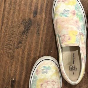 Memory Foam Tie Dye Slip Ons | Well Worn